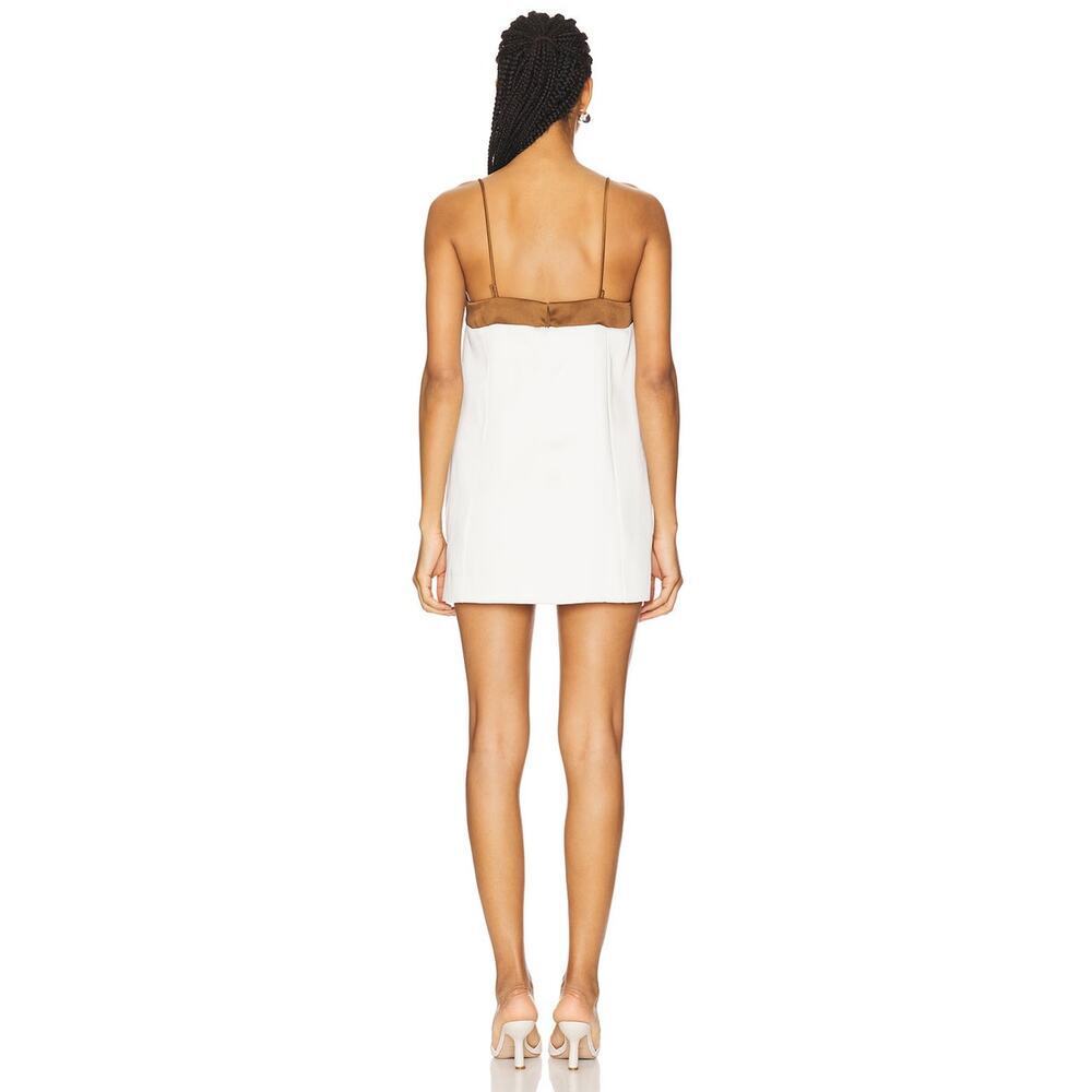 Free People Verano Mini Dress Ivory Combo Size L - Picture 5 of 8